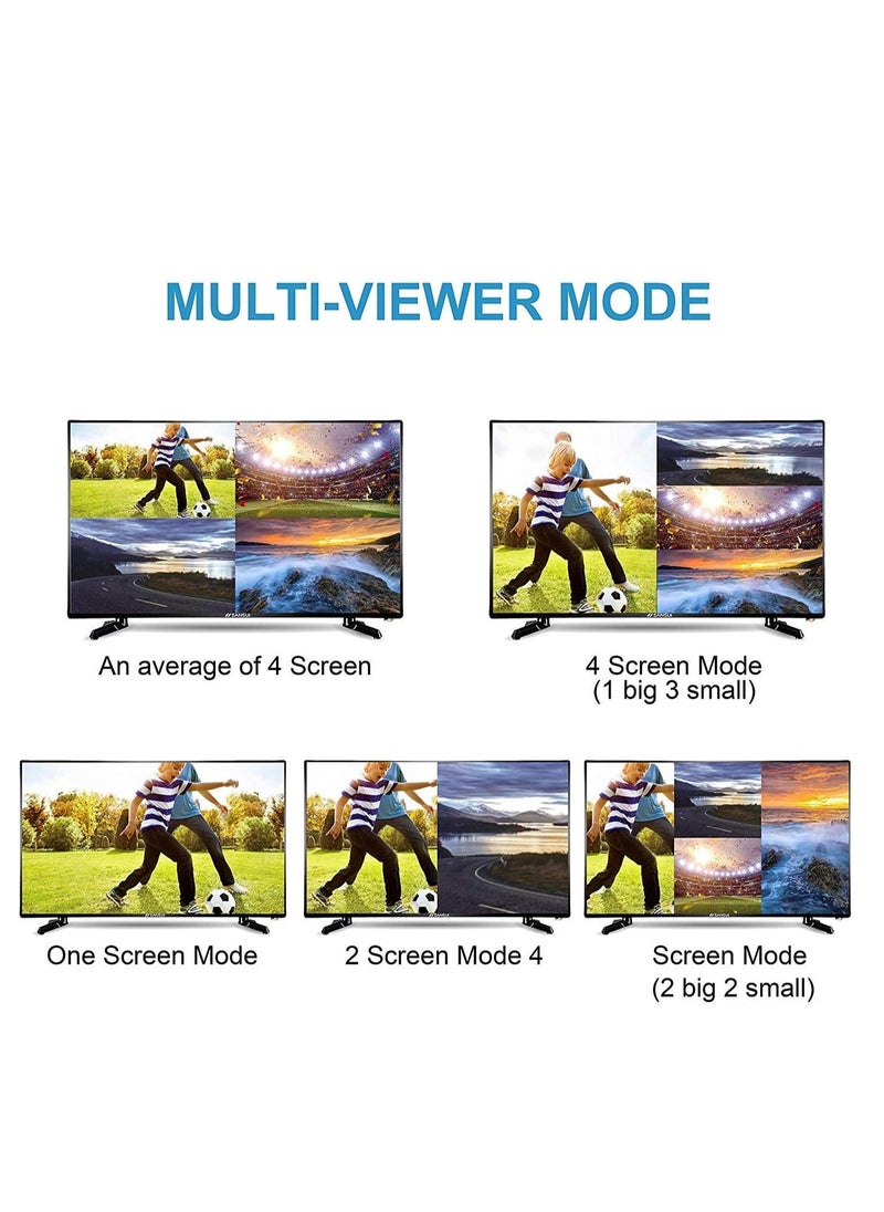 Generic - 4x1 HDMI Quad Real Time Multi Viewer with Full 1080P & 3D HDMI Seamless Switching Function Support 5 Modes for PS3/PC/STB/DVD (4X1 HDMI Multi Viewer) (TD-427H-05) - Image 1