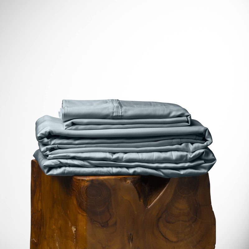 Olive  Crate Eucalyptus Cooling Pillowcase and Sheet Sets Cal King  100 Certified Tencel Fiber from Austria  Better Than Silk Linen Bamboo and Cotton  Deep Pocket Bedding  Basalt
