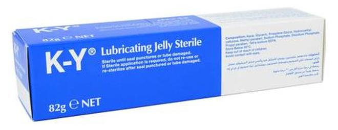 K-Y Water Based Lubricating Jelly Personal Lube Gel (82g)