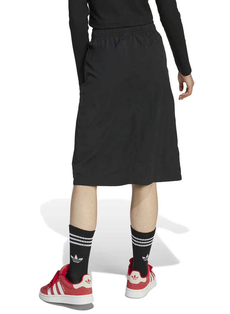 adidas Originals Youth Woven Midi Skirt