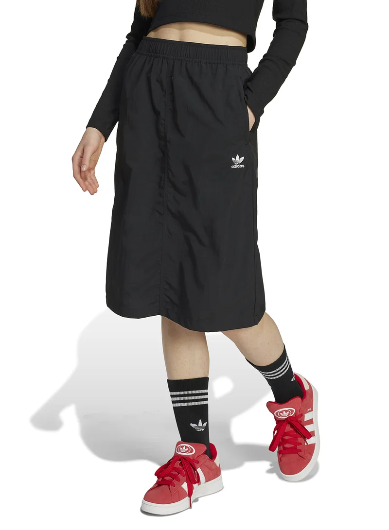 adidas Originals Youth Woven Midi Skirt