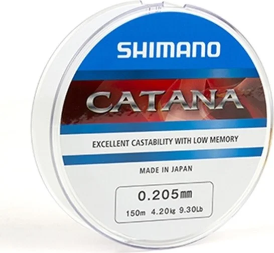 شيمانو Catana Spinning 150M Gray Monofilament Fishing Line