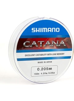 SHIMANO Catana Spinning 150M Gray Monofilament Fishing Line  - Image 1