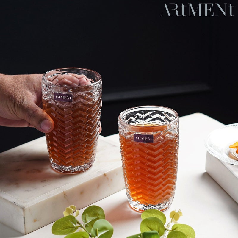 Artment Modern Muse Tumbler Glasses Set of 4 - Image 3