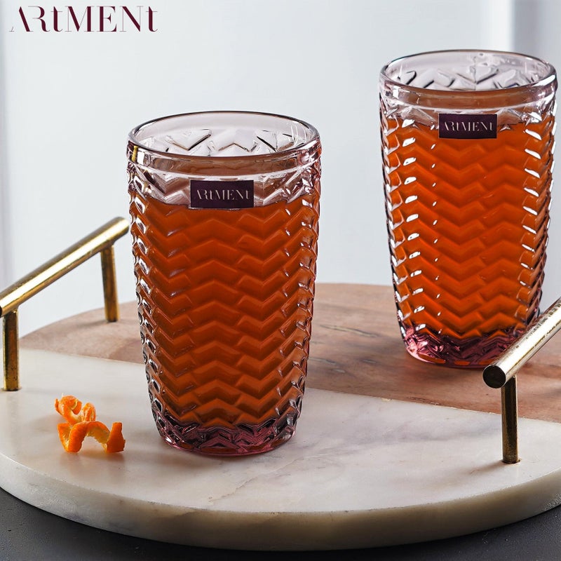 Artment Modern Muse Tumbler Glasses Set of 4 - Image 1