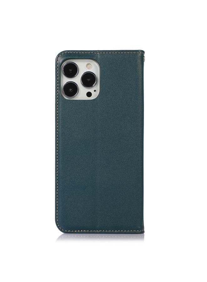 Zaboon Case For iPhone 13 Pro Max KHAZNEH Nappa Top Layer Cowhide Leather Phone Case - Image 3