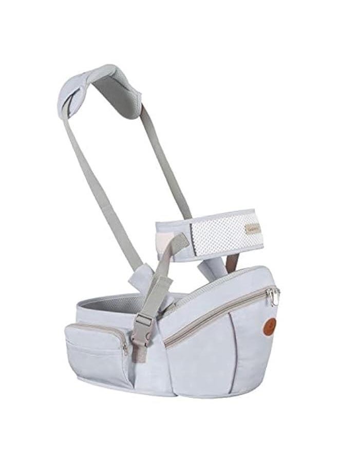 Gonice Baby Hip Seat Carrier Baby Waist Stool for Newborn to Toddler Ergonomic Infant Carrier with Adjustable Strap Buckle Pocket Soft Inner Huge Storage Waist Stool for 0-36month Baby Safty Belt.  - Image 1