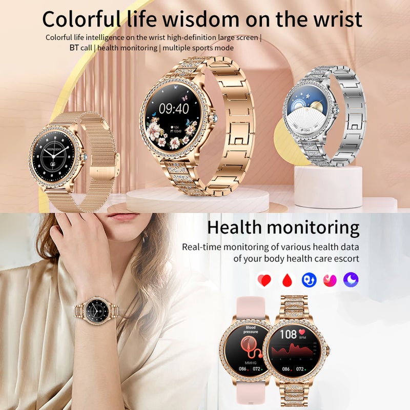 Smart Watch 1.32" HD Touchscreen - 20+ Sports Modes Fitness Tracker for Android & IOS Users, Daily Health Monitoring, Outdoor Activities - Image 3