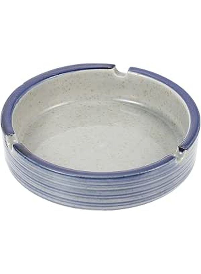 Japanese Underglaze Ceramic Ashtray Compact Retro Tabletop Decor For Home Indoor - Image 1