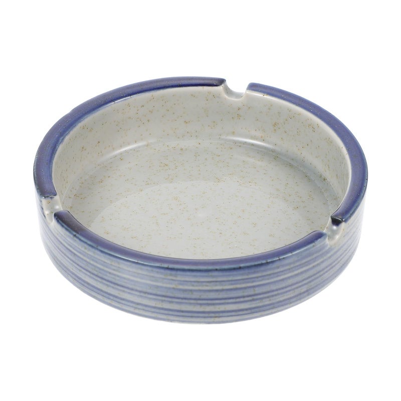 Japanese Underglaze Ceramic Ashtray Compact Retro Tabletop Decor For Home Indoor - Image 2