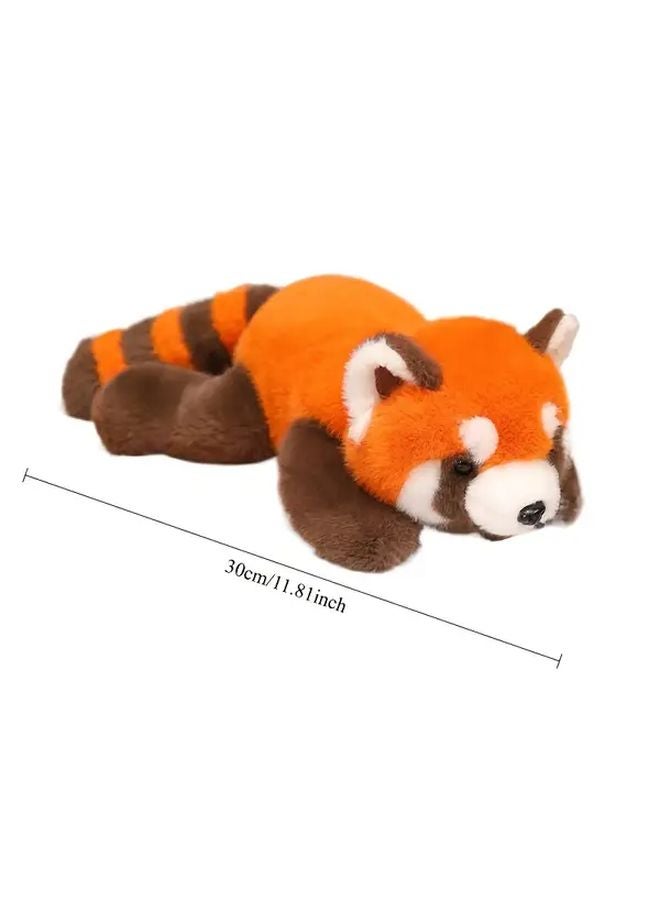 Adorable 30cm Red Panda Plush Toy Soft Stuffed Animal Doll Gift For Birthday Christmas - Image 3