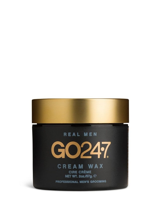 GO247 Cream Wax - Medium Hold, Natural Finish, 2 Oz - Image 1