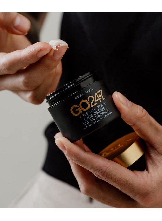 GO247 Cream Wax - Medium Hold, Natural Finish, 2 Oz - Image 4