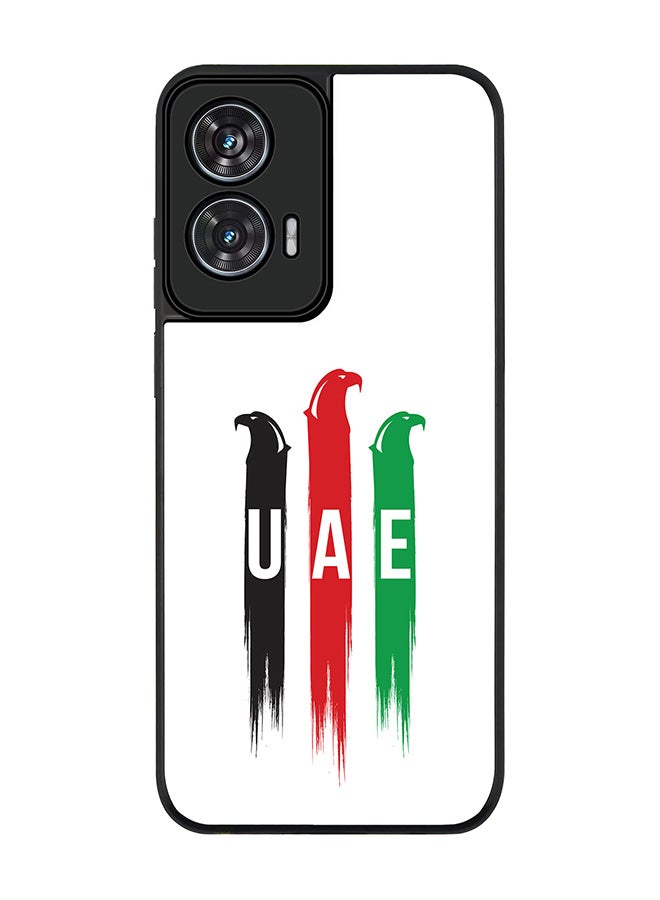 Stylizedd For Motorola Edge 50 Fusion 5G Case,Slim fit Camera Protection, Shockproof Thin Phone cover  - UAE Falcons - Image 1