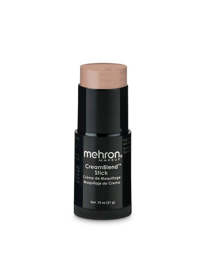 mehron Makeup Creamblend Stick ; Face Paint, Body Paint, & Foundation Cream Makeup; Body Paint Stick .75 Oz (21 G) (Dark Olive) - Image 2