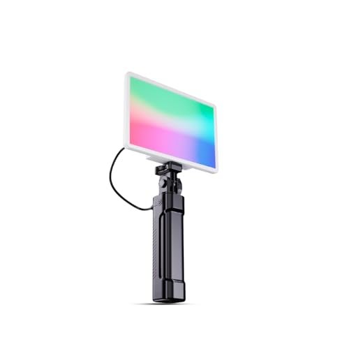Digitek (LED-D100W RGB) Portable 100W RGB LED Video Light with Softbox & Power Bank, 24 Effects, 120° Wide Beam, 2500K–9900K Color Temp, 95+ CRI, 7950LM Output, Carry Bag Included, for Photography - Image 1