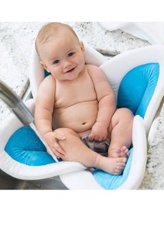 Gonice Baby's Blooming Bath Mat (Blue, 0-12 Months)  - Image 3