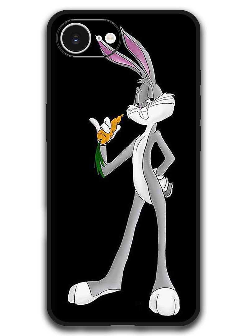 Theodor Case Compatible with Apple iPhone 17e / 16e 6.1 Inch Protection Shockproof Bumper Cover - Rabbit - Image 1