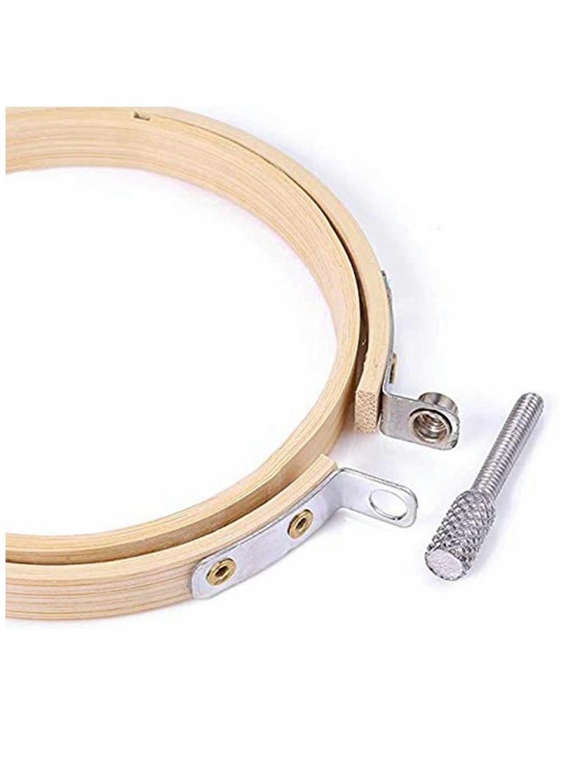 Excefore Embroidery Hoops, Bulk Wholesale Cross Stitch Hoop Ring, Art Craft Handy Sewing  (12 Pieces, 4 Inch) - Image 4