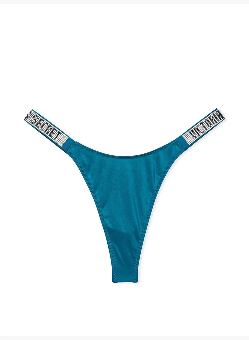 Victoria's Secret Smooth Shine Strap Thong Panty