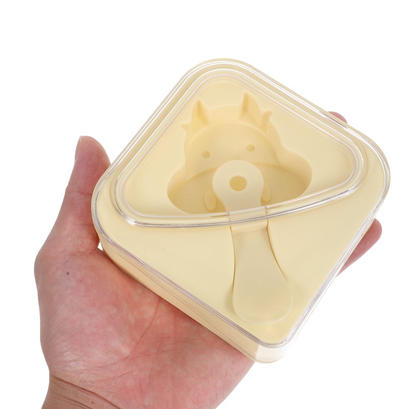 Mold: Silicone Ice Cream Cake Mold With Sticks And Lid For Diy Homemade Maker Yellow - Image 2