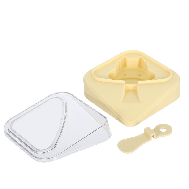 Mold: Silicone Ice Cream Cake Mold With Sticks And Lid For Diy Homemade Maker Yellow - Image 4