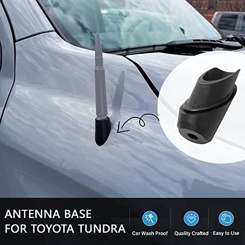 Anina Antenna Base for Toyota Tundra 2014 2015 2016 2017 2018 2019 2020 86392-0C030 Antenna Ornament Grommet Rubber Mount Car Radio Antenna Bezel - Image 2