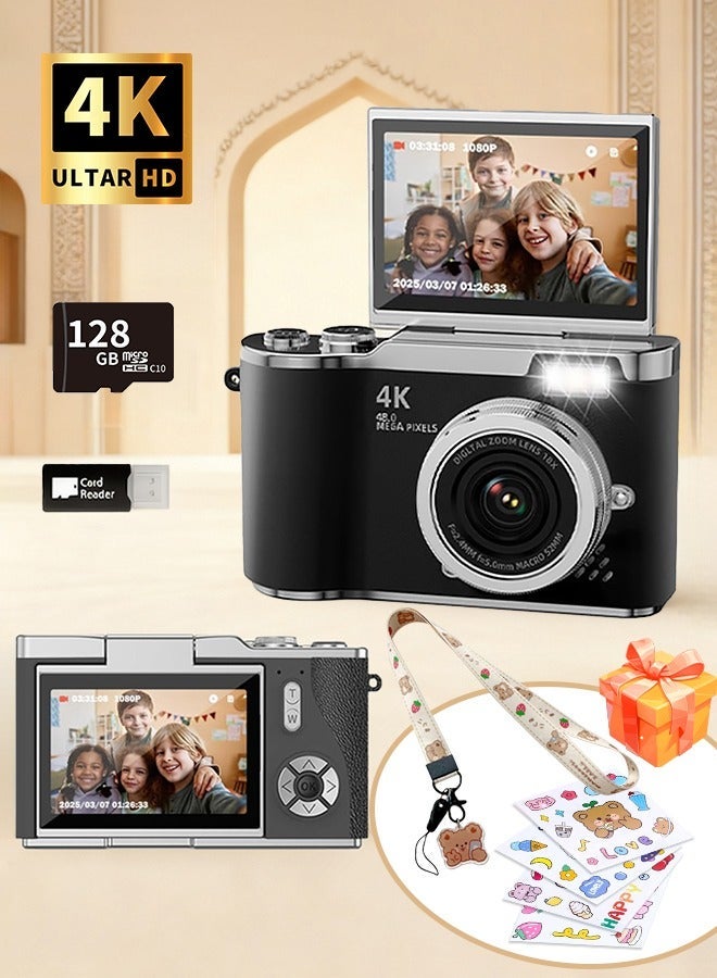 IqwiCam IqwiCam Digital Camera With Sd Card 4k Ccd 180 Flip Screen 128GB Z924422E6763EADA8EF6FZ