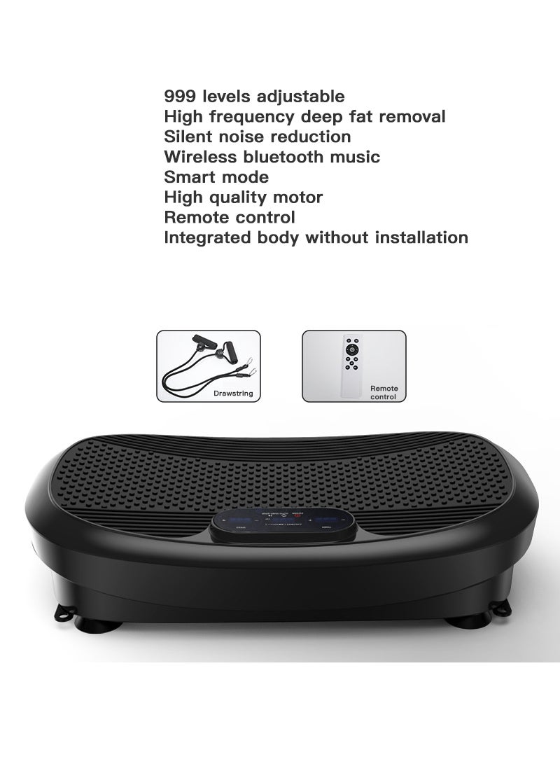 Sharpdo Vibration Plate Exercise Machine Whole Body Workout Vibrate Fitness Platform Lymphatic Drainage Machine for Weight Loss Shaping Toning Wellness Home Gyms Workout - Image 5
