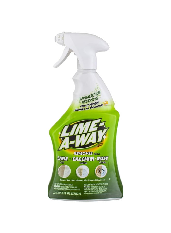 لايم-أ-واي منظف الحمام بخاخ مزيل الصدأ والكالسيوم بنكهة اللايم 650 مل 2290344 - Image 1
