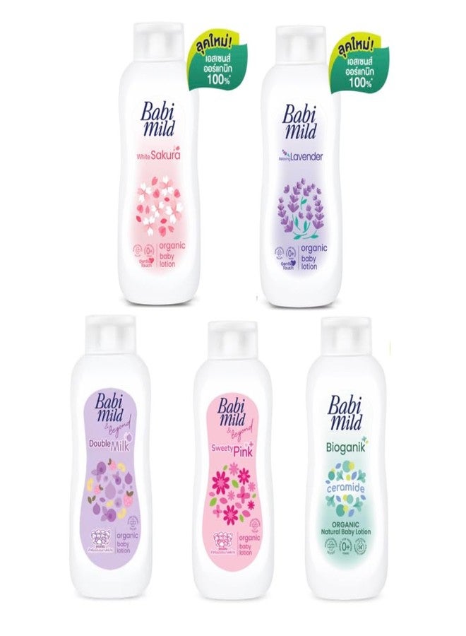 HANI PO Babi Mild Relaxing Lavender Organic Baby Lotion, Gentle Touch, Dermatologically Tested, for 180ml lavender flavour - Image 5
