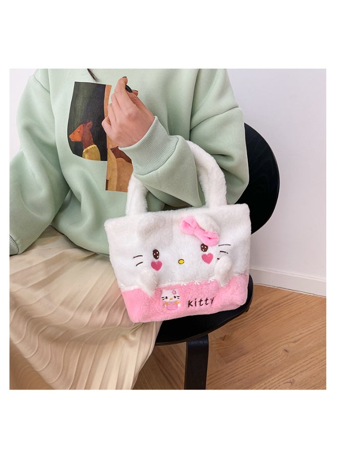 Sanrio HelloKitty Plush tote Bag Cartoon Crossbody for Girls Gift - Image 3