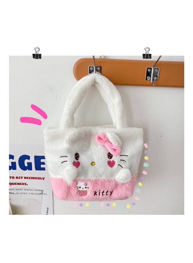 Sanrio HelloKitty Plush tote Bag Cartoon Crossbody for Girls Gift - Image 1