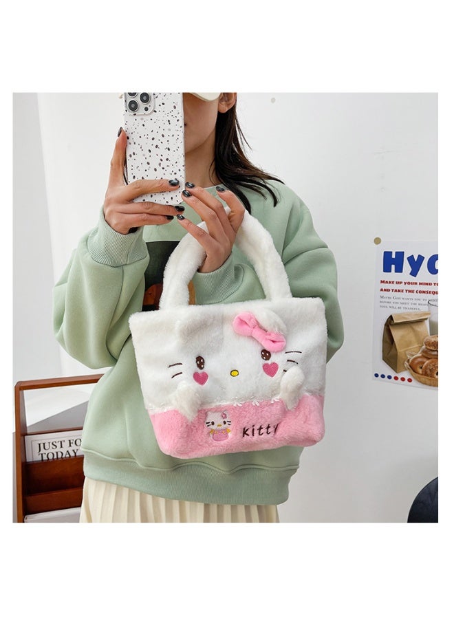 Sanrio HelloKitty Plush tote Bag Cartoon Crossbody for Girls Gift - Image 2