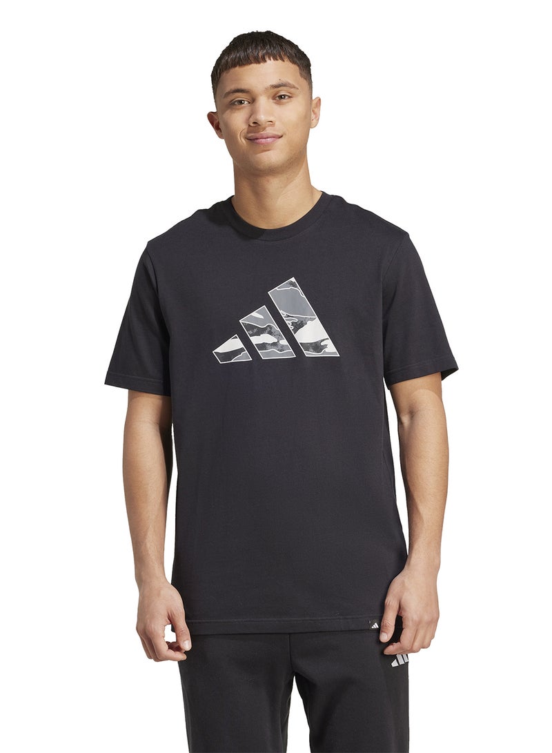 Adidas Camo Logo Graphic T-Shirt  - Image 1