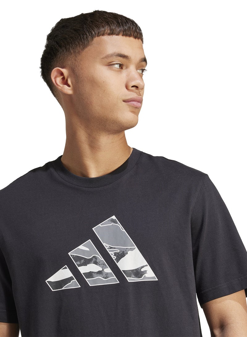 Adidas Camo Logo Graphic T-Shirt  - Image 3