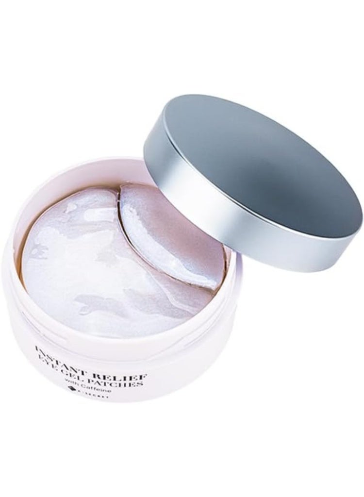 K-SECRET Caffeine Instant Relief Eye Gel Patches for De-Puffing, Hydration & Bright Under-Eye Care - Image 5