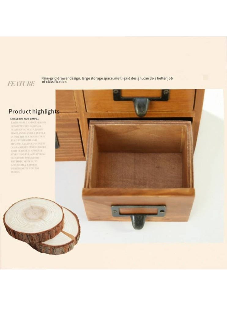 Arabest Desktop Jewelry Organizer Box, Wooden, Stylish Storage Solution, Jewelry and Small Items - Image 4