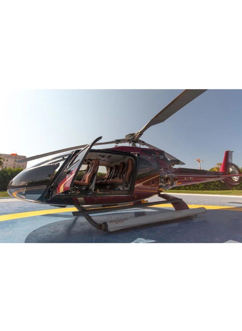 Wondergifts - Sunset Helicopter Tour & Opulent 1-Night Stay at The Palm Gift Box for Two - Over 10 Hotels Experience Gift with Free Spa gift Box - Image 1