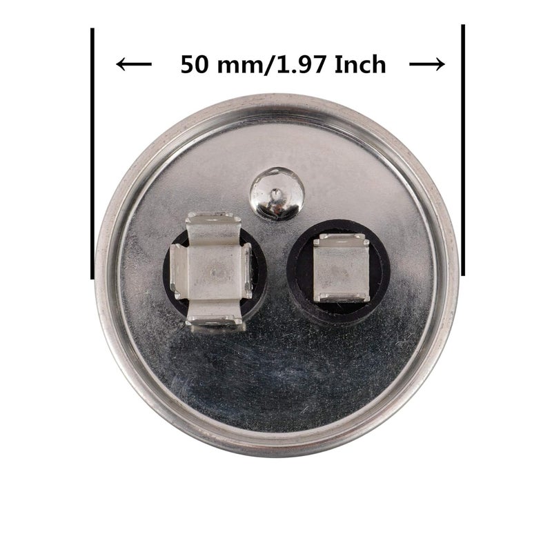 BOJACK 25 µF 370V 450V AC CBB65 Motor and Fan Starting Round Capacitor - Image 3