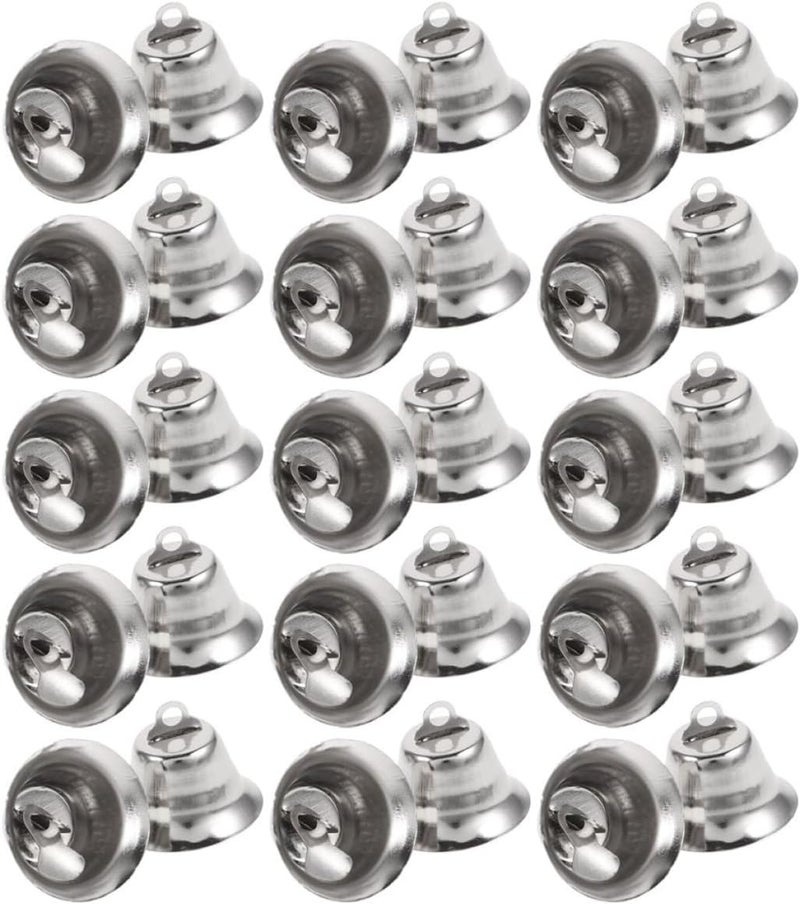30Pcs Metal Bells for DIY Projects Small Craft Bells for Wind Chime Making Decorative Pendants for Home and Holiday Decorations Soothing Sound Sturdy Design - Image 1