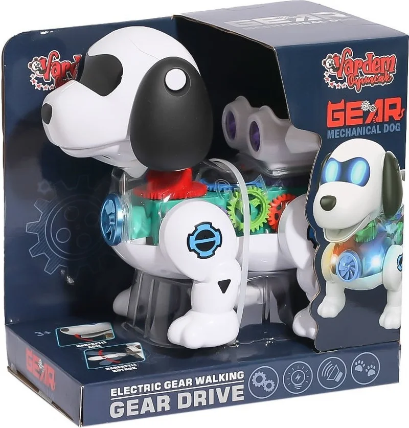 Vardem Oyuncak WK-G-1A Robot Dog with Music and Light -Vardem