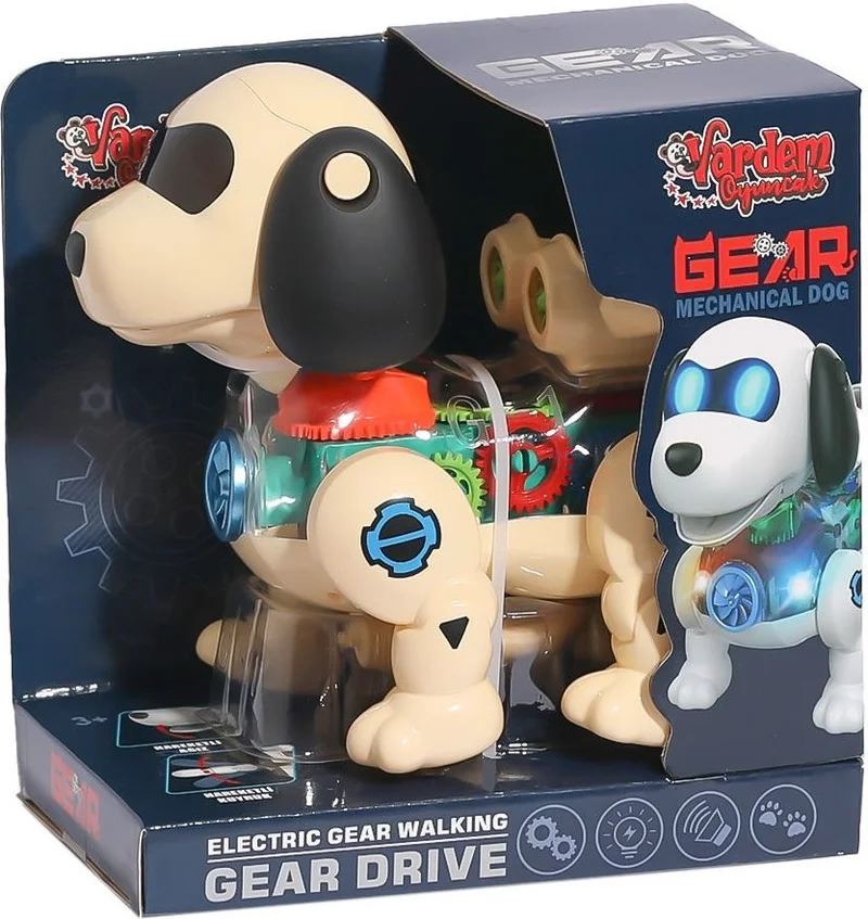 Vardem Oyuncak WK-G-1A Robot Dog with Music and Light -Vardem