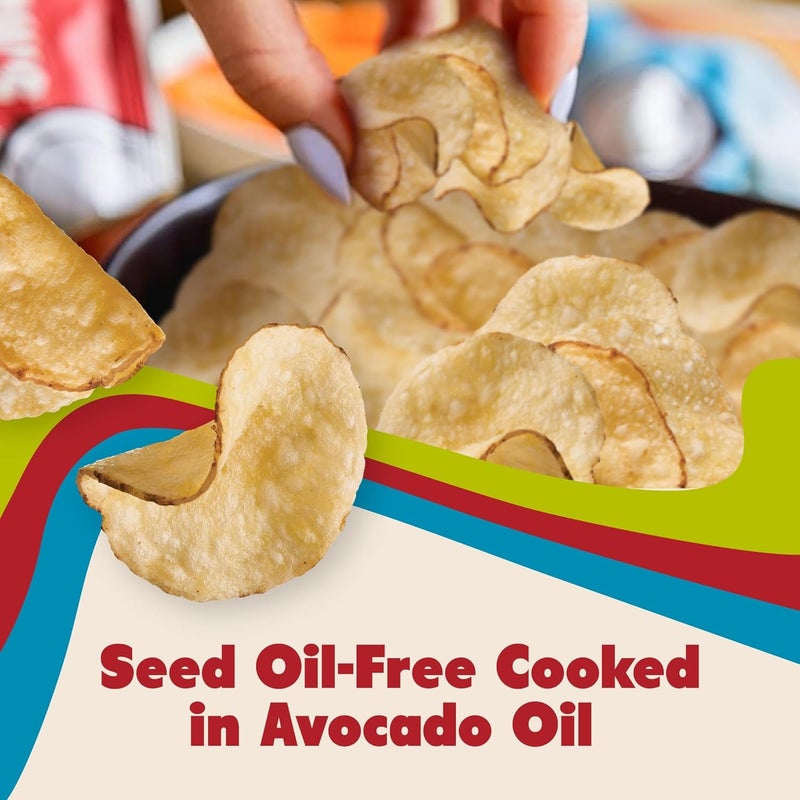 Jackson's Jackson’s Kettle Cooked Sea Salt Potato Chips - 5oz Pack of 7 with Premium Avocado Oil - Image 5