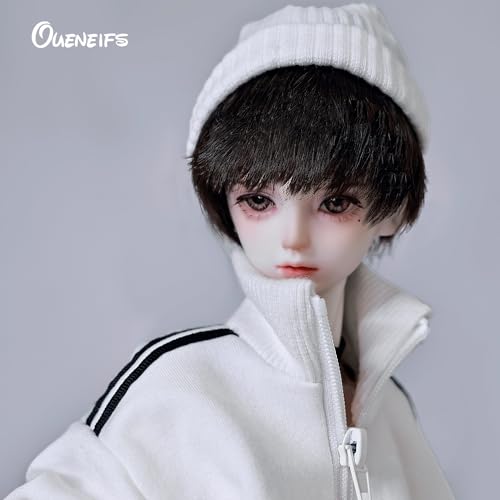 Oueneifs 1/4 Kaka BJD Doll Fullset E with White Casual Street Sport Hoodies Resin Toy for 15+ Year Old - Image 2