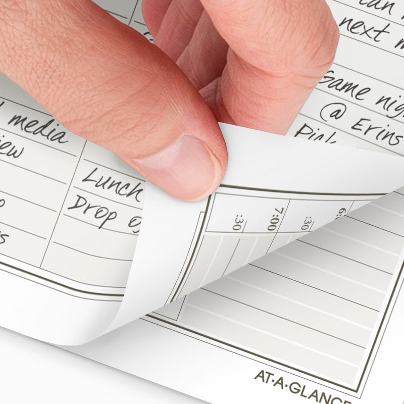 AT-A-GLANCE 2026 Planner Refill, Weekly & Monthly, 5.5" x 8.5", Desk Size 4, Column Style, Loose-Leaf (481-485-26) - Image 4