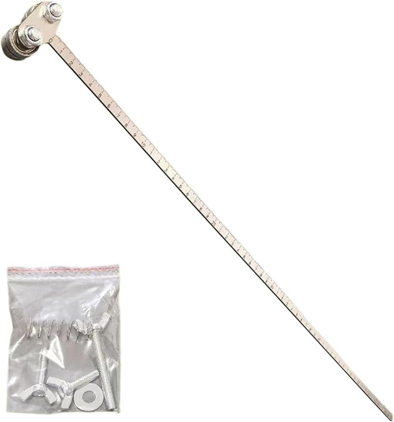 Circular Saw Cutting Guide With 60cm Adjustable Rail Double Bearing Precision Woodworking Tool - Image 2