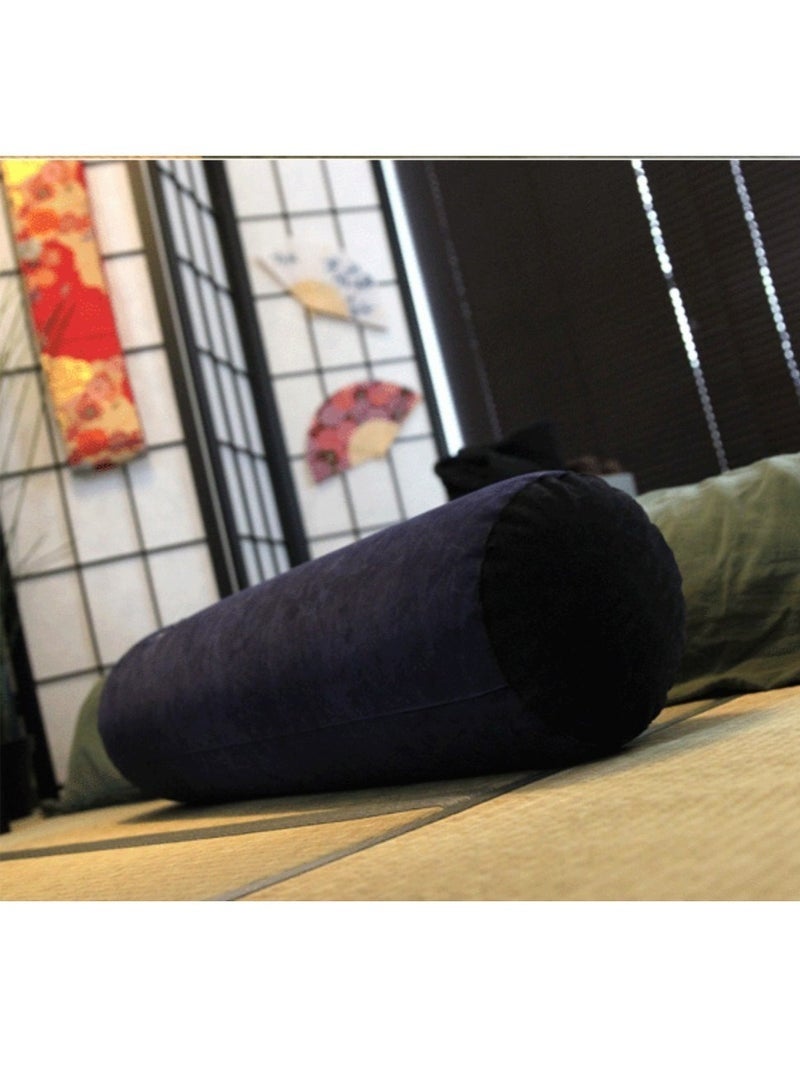 كيلا وسادة لدعم وضعية الساقين مع وسادة قابلة للنفخ، وسادة محمولة، وسادة نوم، وسادة لرفع الساقين، وسادة داعمة لوضعية الجسم، وسادة متعددة الوظائف، أثاث سرير (أسطوانية) - Image 5