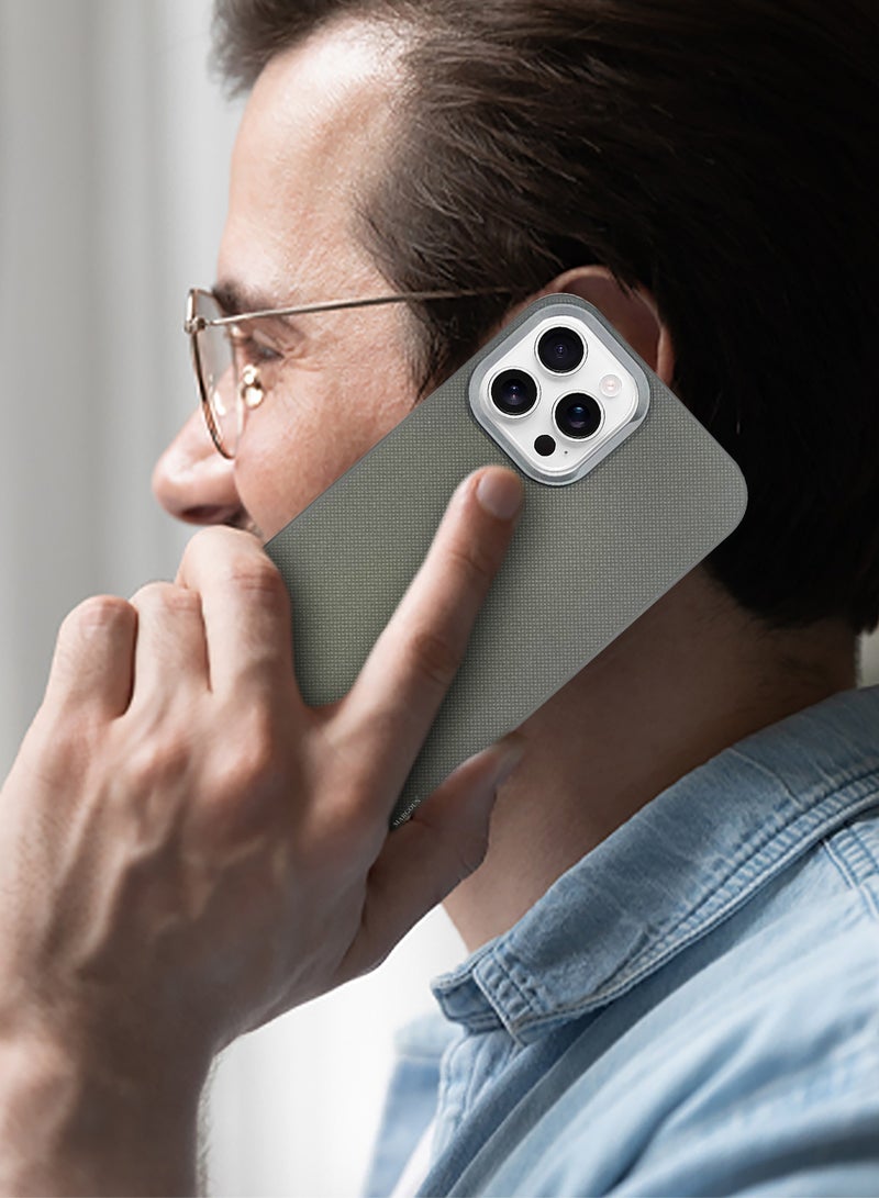 CATANES iPhone 16 Pro Max Vegan Leather Case Cover, Slim Fit, Raised Edges for Camera and Screen Protection - Image 4