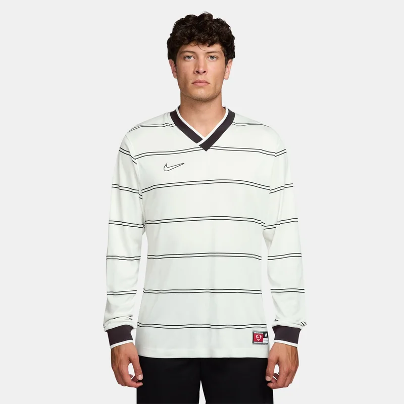 Nike White Men's Energy Dri-FIT Long-Sleeve Football Top for Men | Best Price UAE